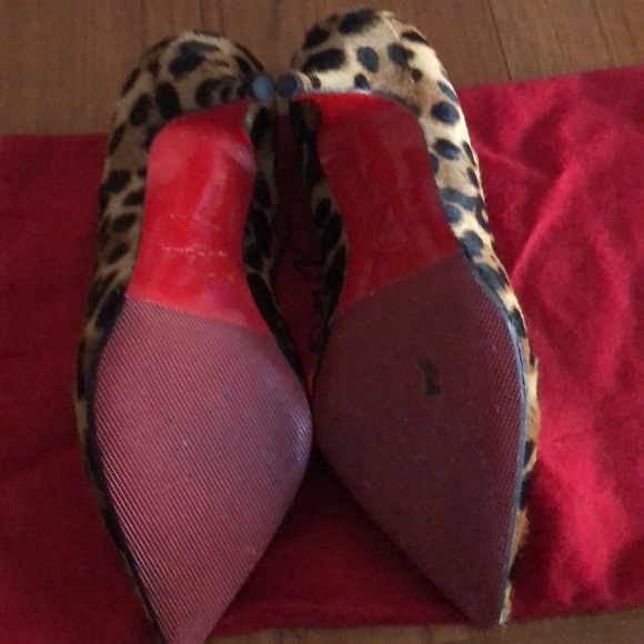 Christian Louboutin Leopard Heels - Picture 6 of 6